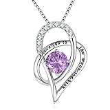 CEINTER Kette DamenIch Liebe Dich bis zum Mond und Zurück 925 Sterling Silber Da