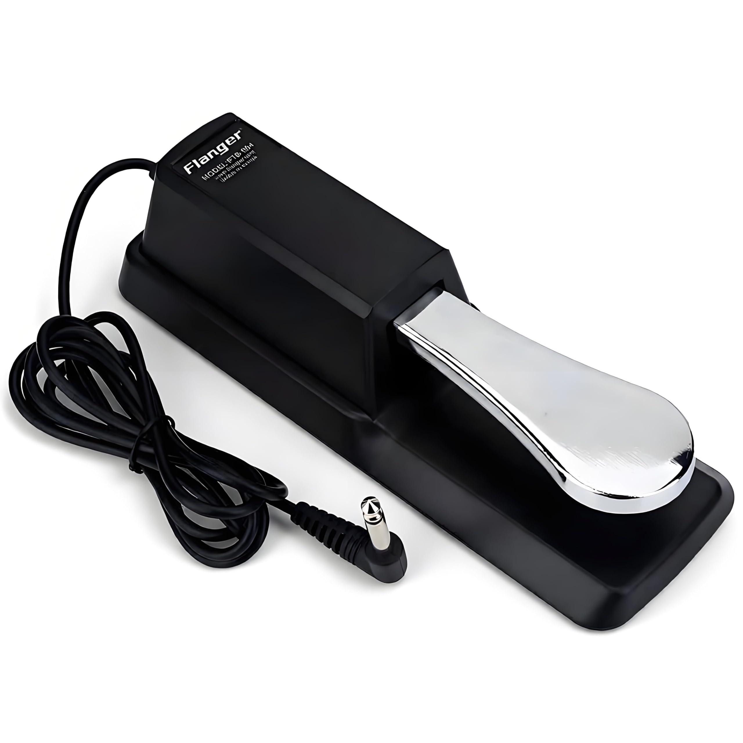 Keyboard Sustain Pedal, Universal Digital Piano Foot Pedal with Non-slip Bottom for Flanger Keyboards