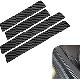 Hugwits 4 PCS Car Trunk Edge Protector Strips, Self-Adhesive Rubber Trunk Edge Guards, Scratch-Resistant Cut-to-Fit Tailgate Sill Protector, Universal for Most Cars, SUVs &amp; Trucks