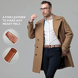 Marino’s Men Genuine Leather Dress Belt with