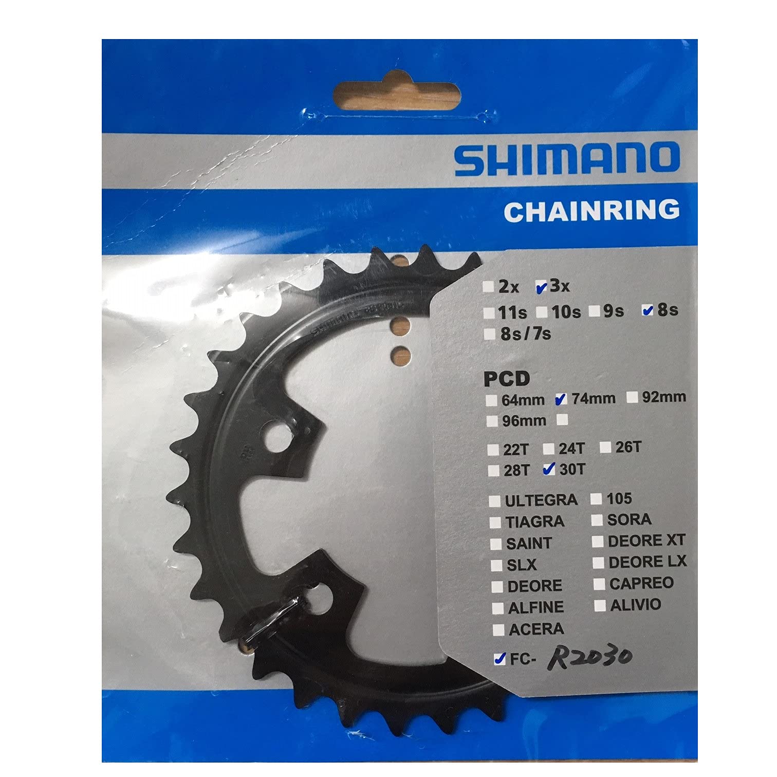 Shimano FC-R2030 chainring 30T-MR