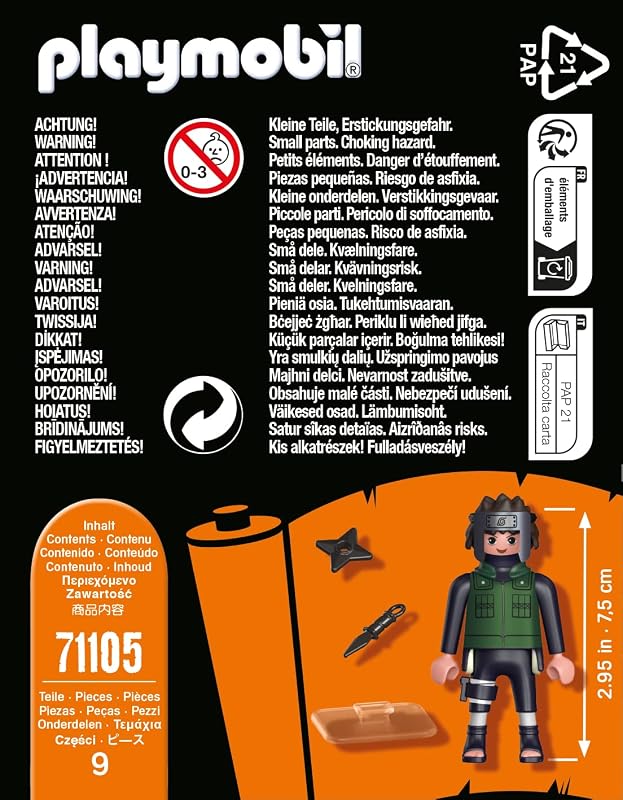 Naruto Shippuden 71105 Yamato com casaco verde, máscara com protetor de bochechas, Jogo Criativo para Fãs de Anime com Detalhes e Extras Autênticos, 9 Peças, desde 5 anos — foto 4 de 5