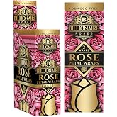 Billionaire Rose Petal Wraps - Organic, Tobacco-Free - (Rose Petal Wraps, 25 Packs)