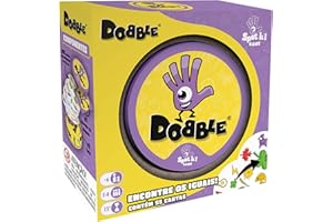 Asmodee, Dobble, Jogo de Cartas para Amigos, 2 a 8 jogadores, Idade +6 anos, Partidas de até 15 minutos