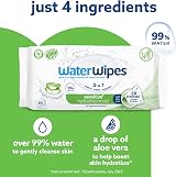 WaterWipes Sensitive+ Hydrating Boost Wipes 99% Water Unscented 6 Pack view 4