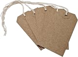 Swift Brown Card Clothing Parcel Labels 108x54mm Pack of 1000 view 8