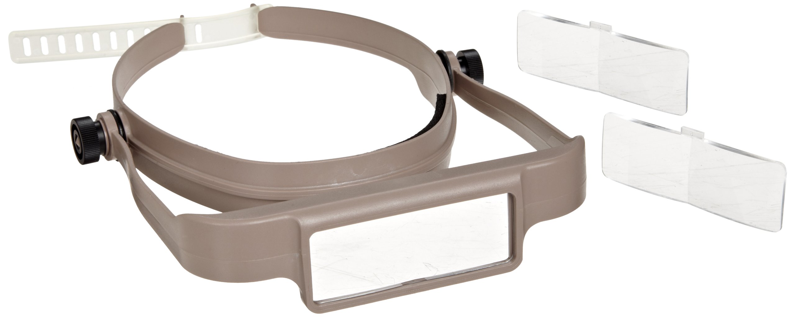 Donegan OSC OptiSIGHT Binocular Magnifying Visor, Tan