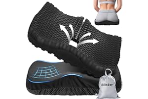 Bilbear Thicker Gel Kayak Seat Cushion,Large Seat Cushions for Kayaks,Paddle Board,Canoe and Boating,HIPS Relief Seat Cushion Pad for Kayak Accessories