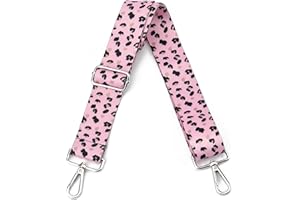 LVYOUME Purse Strap Silver Hardware Wide Bag Straps Replacement Crossbody Adjustable Shoulder Strap for Purses Canvas…