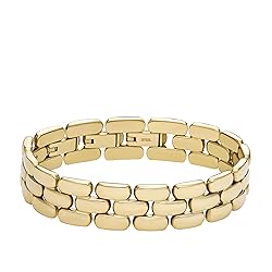 Fossil Women's Arden Watch Links Gold-Tone