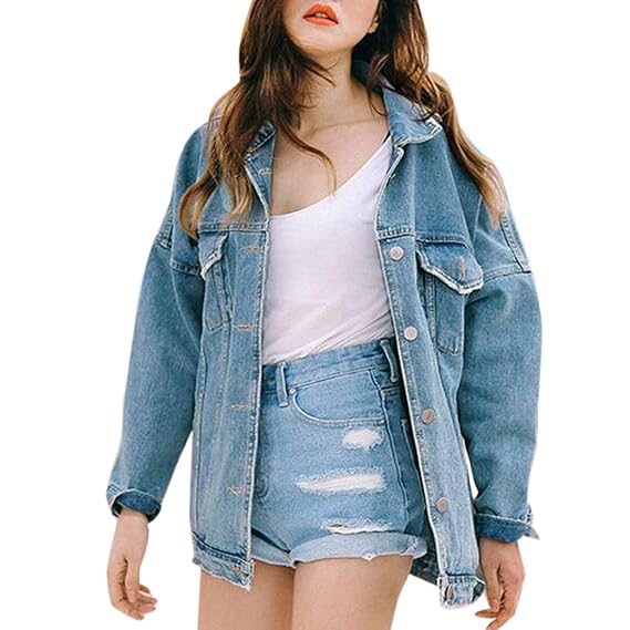 amazon oversized denim jacket