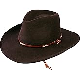 Stetson Mens Men's Wildwood Crushable HatFedora