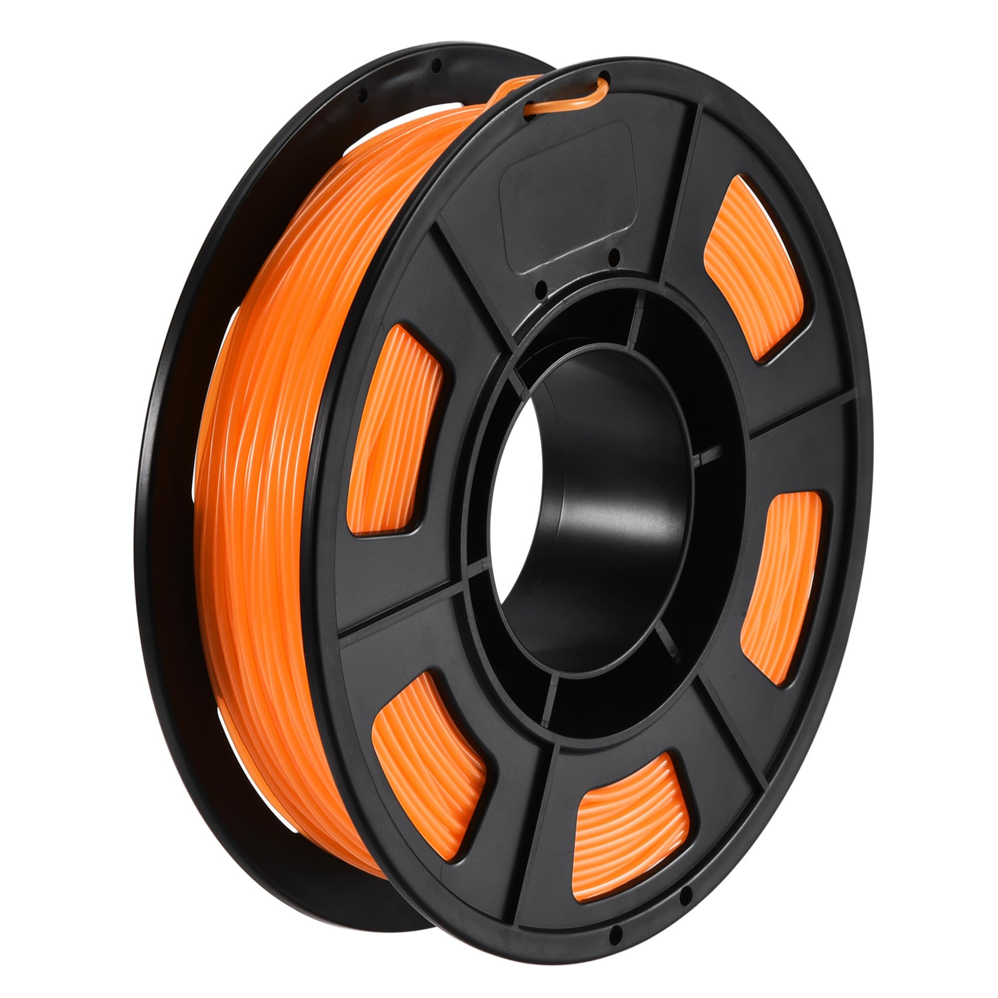 sourcing map 3D Printer Filament 1.75mm TPU Filament Dimensional Accuracy +/- 0.05mm Orange
