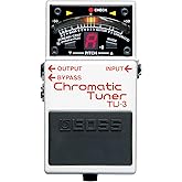 BOSS TU-3 Compact Chromatic Tuner | Perfect for Guitar & Bass | Industry-Standard Performance | Tank-Tough BOSS Stompbox Body
