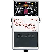 BOSS TU-3 Compact Chromatic Tuner | Perfect for Guitar & Bass | Industry-Standard Performance | Tank-Tough BOSS Stompbox Body