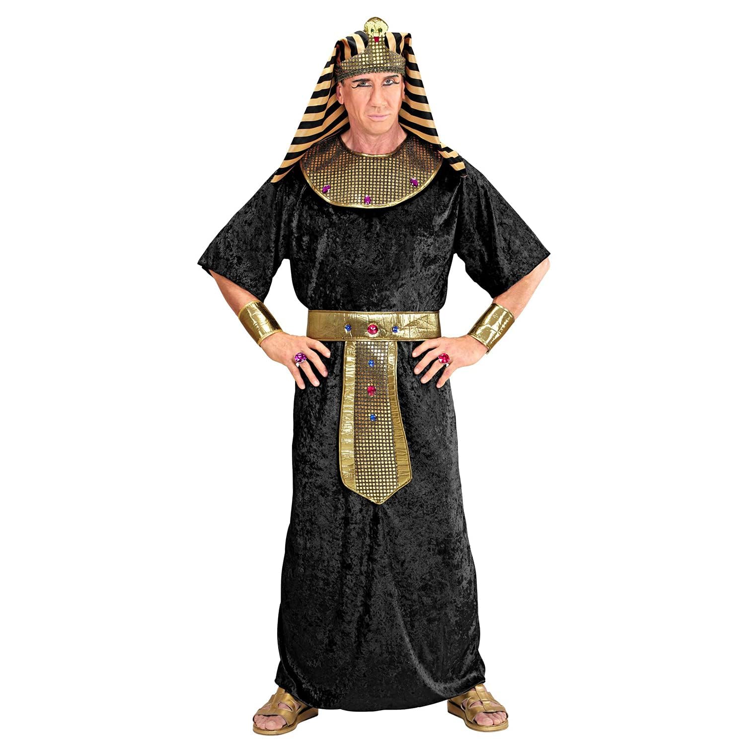 W WIDMANN MILANO Party Fashion - Pharaoh Tutankhamun Egyptian Ruler Fancy Dress Costumes