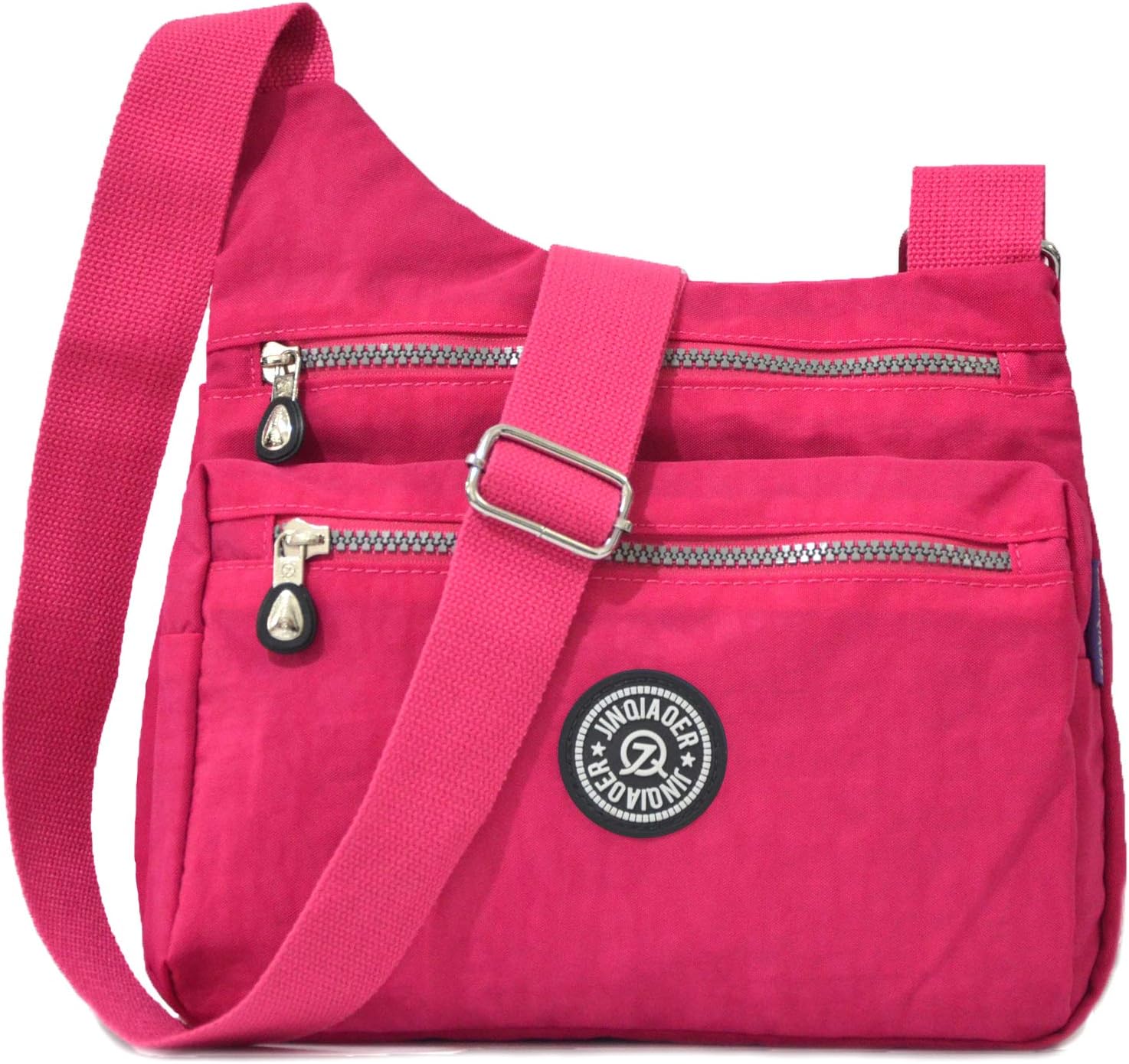 STUOYE Nylon Multi-Pocket Crossbody Purse Bags for Women Travel Shoulder Bag