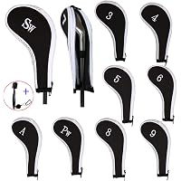 Copritesta da golf vintage King Cobra nero oro, prodotto in Corea - Italia