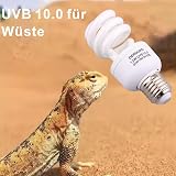 DERNORD UVB Light Bulb 10.0 13W Reptile Kit UVA UVB Heat Lamp E27 220-240V view 5