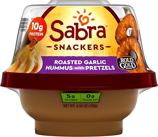 Sabra Snackers Grab N Go Hummus 4 56 Oz Pack De 12 Amazon Com Grocery Gourmet Food