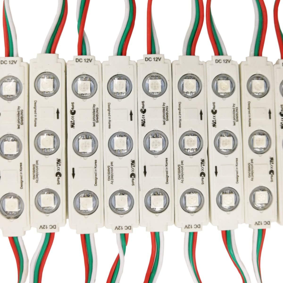 YUNBO WS2811 RGB LED Module Light 100Pcs - Image 3