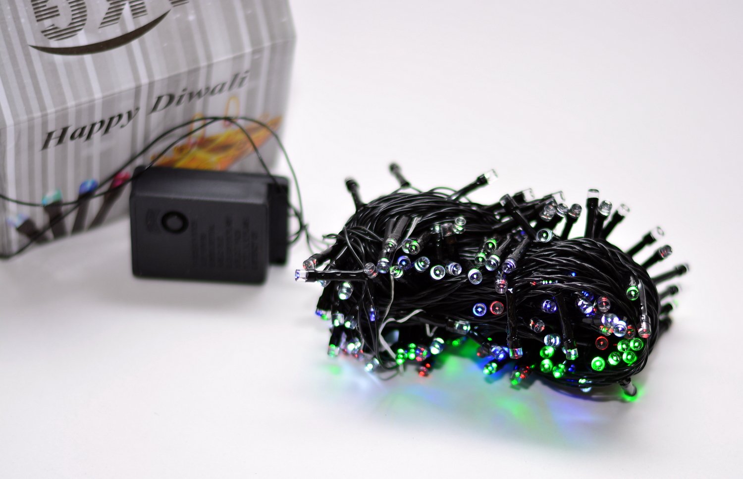 Buy ASCENSION 40 ft approx Multi Colour Rice lights Serial bulb