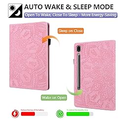 Dteck Galaxy Tab S10+ 2024/S9 Plus 2023 Case,Galaxy