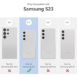 ZTOFERA for Samsung Galaxy S23 Case Cute for Girl