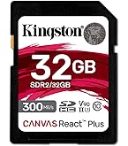 Amazon.com: Kingston Canvas React Plus 128GB SD Card | SDXC UHS-II