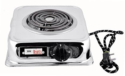 B.N.Brights 2000-Watt with Wire G Coil Hot Plate Induction Cooktop/Induction Cookers/Handy G Coil Cooktop,Multi Colour