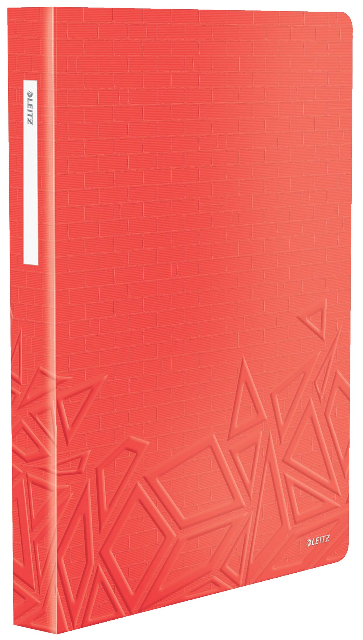 Leitz A4 Display Book, 80 Pockets, 160 Sheet Capacity, Transparent Pockets, Red, Urban Chic Range, 46520020
