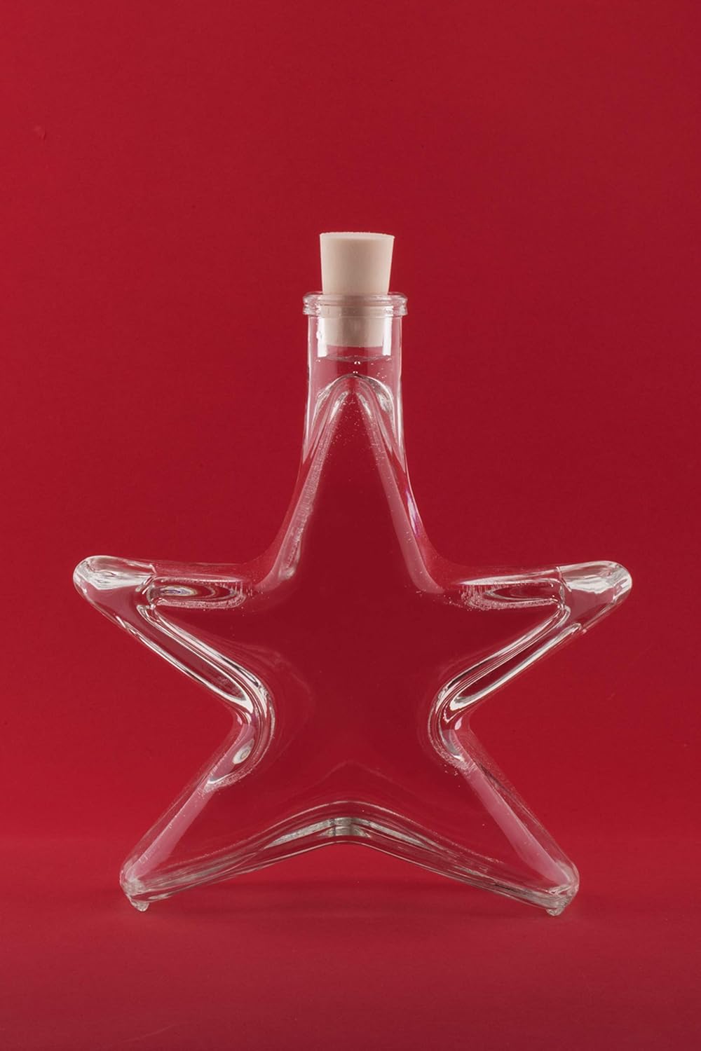 casavetro Clear Cork Stopper Empty Glass Bottles 200 ml Reusable