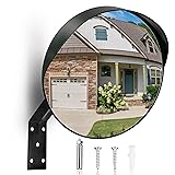 CHIUHEI 12-Inch Convex Security Corner Mirror