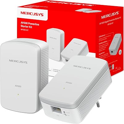 MP300 Kit - Powerline PLC, AV600, 300Mbps, Plug& Play