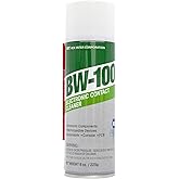 BW-100 Non-Flammable Electronic Contact Cleaner Aerosol Spray- Safely Cleans Joycons, Computers, PCB and More - Removes dust, Dirt and contaminants on Contacts - Quick Dry|8oz/225g |