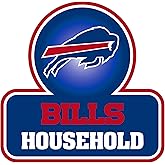 Siskiyou Sports NFL Buffalo Bills Household Auto Decal, Team Colors, One Size