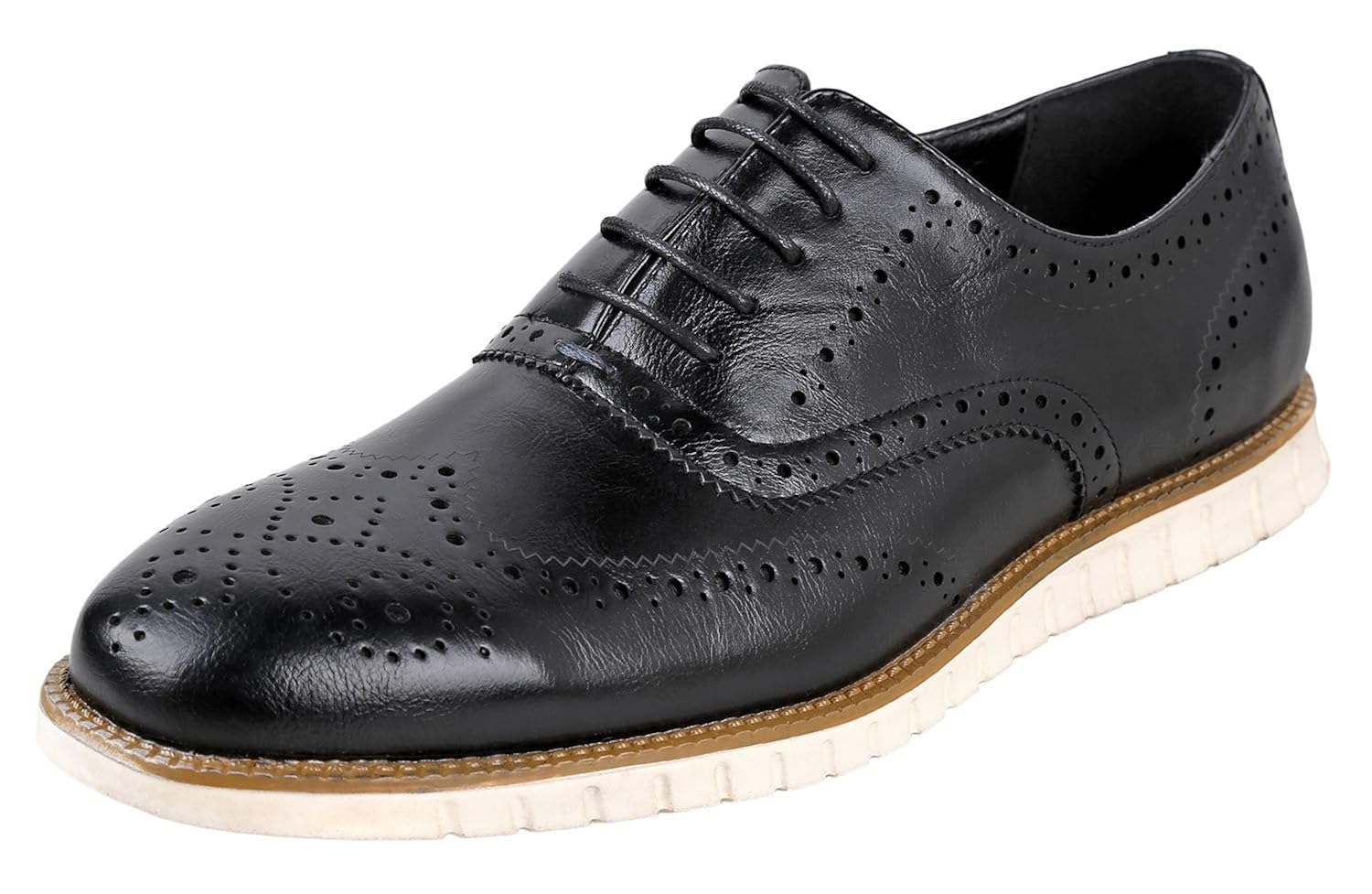 Amazon.com | Urban Fox Men's Oliver Oxford Dress Shoes | Comfortable I  Formal | Lace-Up | Classic Design | Black 9 Fits as 8 M US | Oxfords