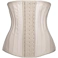 YIANNA Waist Trainer for Women Latex Underbust Waist Cincher Corset Sport Girdle Hourglass Body Shaper