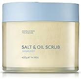 SEACRET Dead Sea Salt & Oil Body Scrub - Moisturizing, Exfoliating Scrub for Rough Dry Skin, Strawberry Legs, KP with 8 Botanical Oils, Paraben-Free, 14.1 oz
