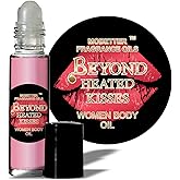 MOBETTER FRAGRANCE OILS Beyond Heated Kisses Perfume Body Oil Roll-On for Women | Long-Lasting Alcohol-Free Scent | Uncut Vanilla & Floral-Inspired Body Oil Perfume | Travel Size Fragrance