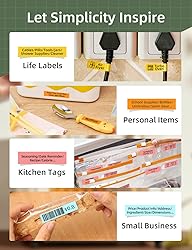 Makeid Q1 Label Maker Machine with Tape