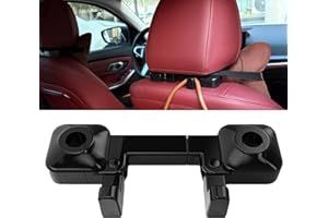 2026 New 2-in-1 Universal Car Headrest Hook, Hidden Design Back Seat Hanger, Can Hang Bags, Handbags, Clothes, Coats, Mobile 