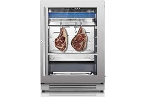 Ca'Lefort Dry Age Fridge for Steaks, Dry Aging Fridge for Meat, Ribeye, Lamb & Ham, Holds 209 lb, Professional Dry Ager for Restaurant/Bar/Kitchen, Serve Premium Aged Beef in 21–45 Days (3.78 cu.ft)