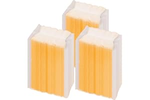 Wanmu 120 Pcs Duster Refills, Electrostatic Disposable Dusters Refills Compatible with Duster, Bulk Heavy Duty Dusters Refill for Blinds Ceiling Fans Furniture Multi-Surface Dusting, Unscented(Orange)