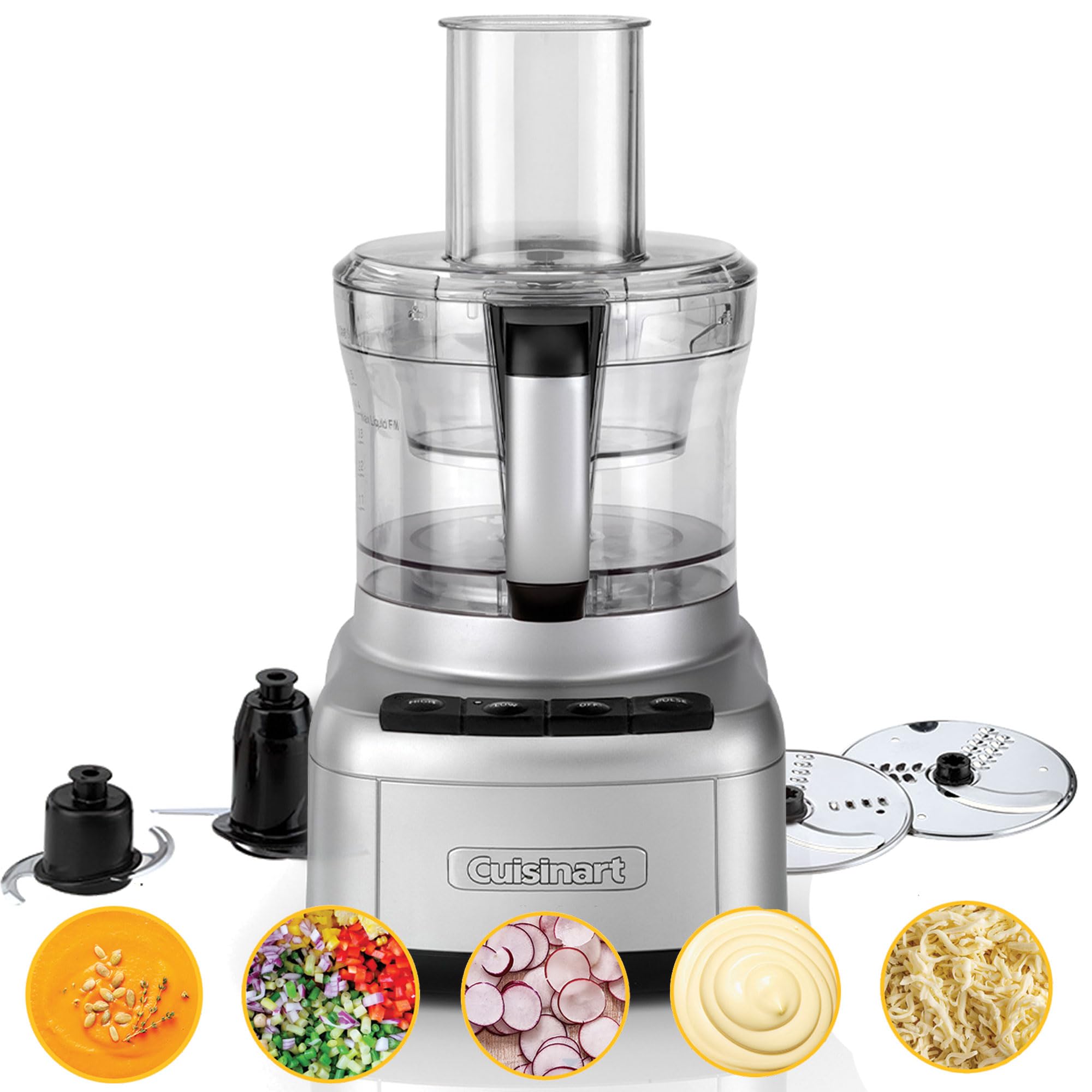 Cuisinart Easy Prep Pro | 2 Bowl Food Processor With 1.9L Capacity | Stainless Steel | FP8U