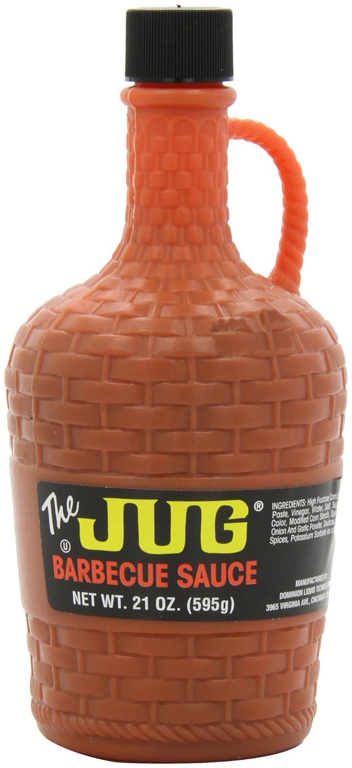 Jug Barebecue Sauce, 21Ounce Bottle (Pack of 6) Barbecue Sauces Grocery