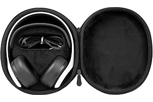 Aenllosi Hard Carrying case Compatible with Playstation 5 Pulse 3D Wireless Headset (Black)