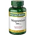 Nature’s Bounty Magnesium, Bone and Muscle Health, Whole Body Support, Tablets, 500 Mg, 200 Ct