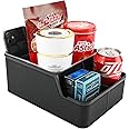 keketuohai Car Seat Back Organizer with 3 Storage Compartments,Car Organizer Between Seat Car Armrest Storage Box with Cup Ho