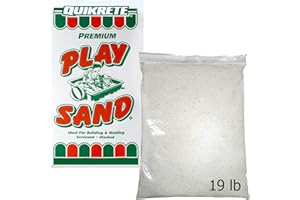 ShahCo Washed Play Sand, Filtered Outdoor Kids Sand, Screened, Washed, and Dried, 19 Lb